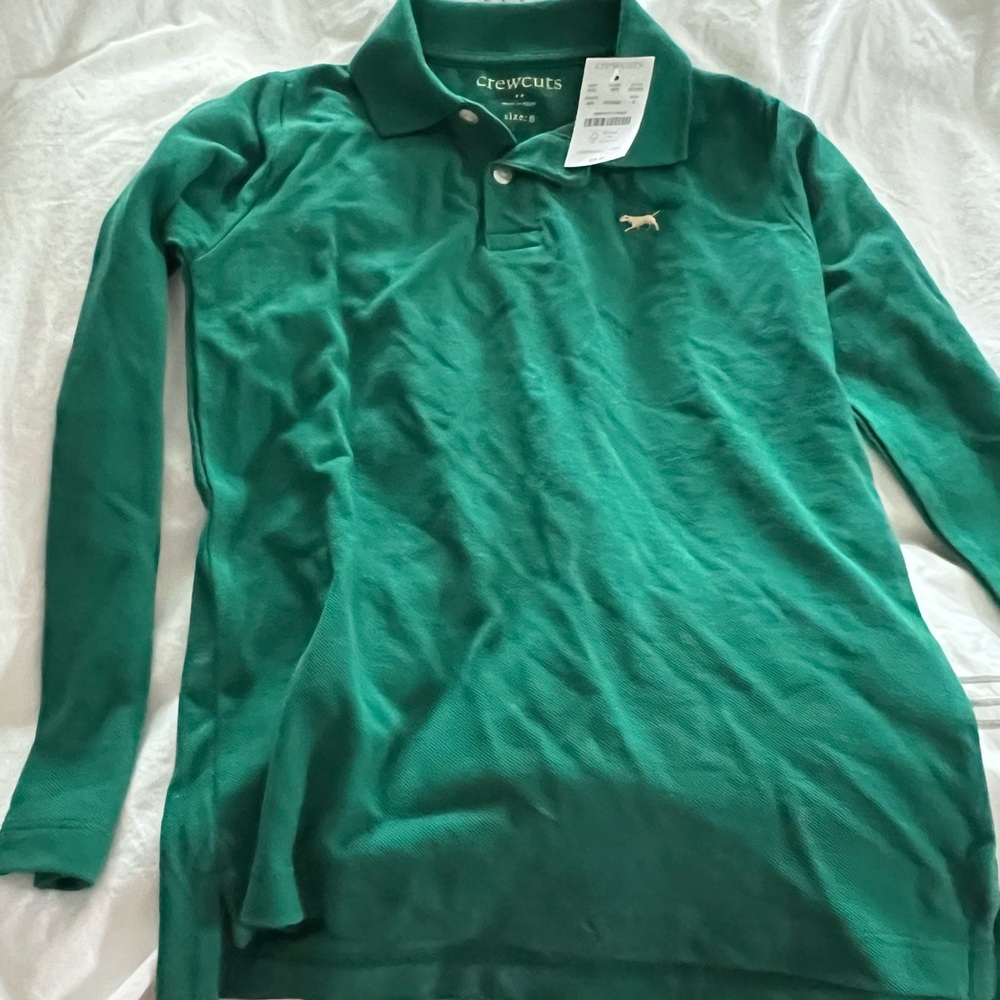 Crewcuts size small long sleeve polo. NWT I bought two!